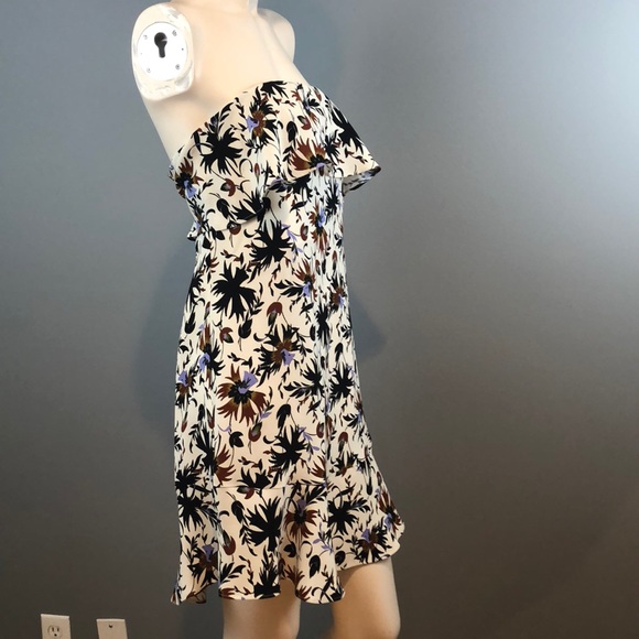 NWT ALC strapless floral dress - Picture 4 of 8